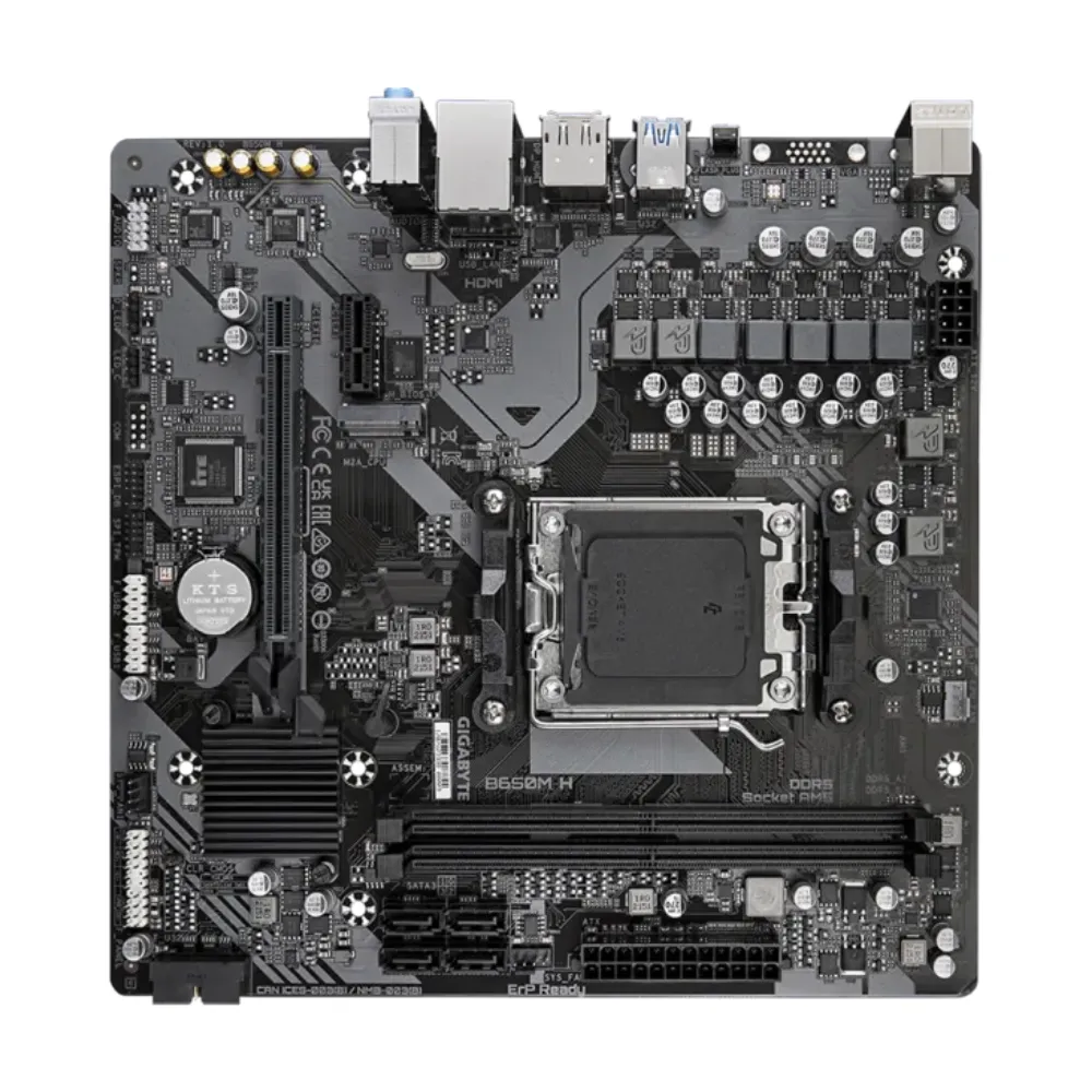 Gigabyte Motherboard B650M H DDR5 For AMD Ryzen view 2
